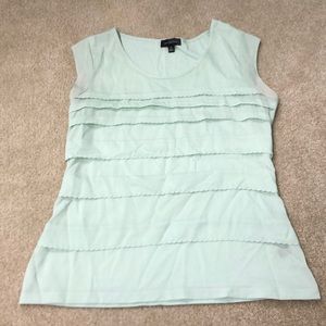 The Limited Mint Tiered Tank Top